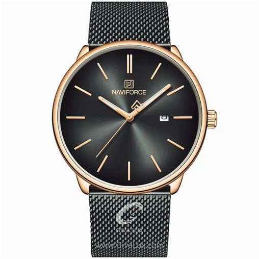 ساعت مچی اورجینال زنانه بندحصیری ناوی فورس مدل NF3012M 823_3012 (3).jpg